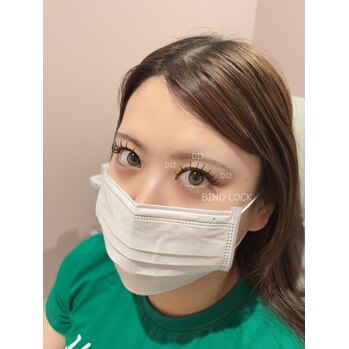 明石のマツエク バインドロック80束|eyelash salon MoNa
